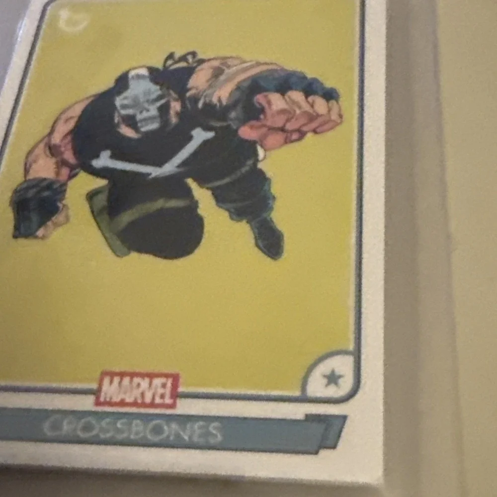 2026 Topps Marvel Brooklyn Collection Captain America CROSSBONES #7 BASE